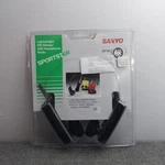 Vintage Sanyo RP90 Integrated Am/fm Radio Headphones 1980'S New Black. Fixed Price $39.95.