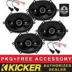 Kicker 43DSC6804 6"X8" Oem Speaker Replacement Kit Ford F-150 1999-2014. Fixed Price $169.98.