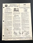 Original Motorola Model TM703S KM23S KM24S TM203S Service Manuals & TP7-S1. Fixed Price $13.45.