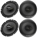 4X Pioneer 6.5" 3-WAY 640 Watts Max Power Car Audio Coaxial Speakers 2 Pair. Fixed Price $139.99.