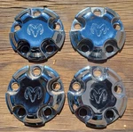 Dodge Ram 1500 Center Cap Set Of 4, 2002-2010, Chrome, Part # 5HC16TRMAC. Fixed Price $49.95.