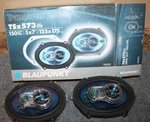 Blaupunkt TSX573 Coaxial 2- Speakers For Car, 5X7" 50W Rms 3-WAY Nos. Fixed Price $64.97.