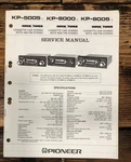 Pioneer KP-5005 KP-8000 KP-8005 Car Cassette Service Manual *original*. Fixed Price $14.97.