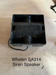 Whelen SA-314 100 Watt Siren Pa Speaker Composite Model SA314. Fixed Price $100.00.