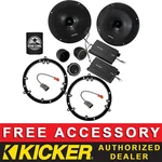 Kicker CSS654 6.5" Oem Speaker Replacement Full Kit For Honda Civic 2001-05. Fixed Price $179.99.