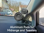 Jbl Stadium , Aluminum Pods For Midrange And Tweeters. Fixed Price $199.00.