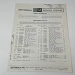 1962 Mercury Comet Motorola Radio 2TME Service Manual Schematics Part List. Fixed Price $22.36.