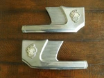 1953 Packard Cavalier Mayfair Convertible Hardtop Front Rear Fender Trim Lh Rh. Fixed Price $275.00.