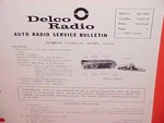 1963 Cadillac Eldorado Deville Fleetwood 60 Delco Gm Am Radio Service Manual. Fixed Price $24.99.