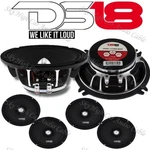 DS18 Pro FR5NEO 5.25 Neodymium Midrange Speaker 400W Max Ohm (set 4). Fixed Price $479.95.