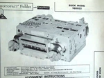 Original Sams Photofact Manual Buick 980052 (501). Fixed Price $6.99.