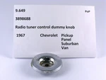 1967 Chevrolet Pickup Suburban Nos Radio Tuner Dummy Knob 3898688. Fixed Price $12.99.