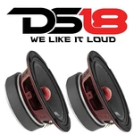 2 DS18 PRO-X6.4BM 1000W Max 6.5" Midrange Speakers Loudspeaker With Bullet Ohm. Fixed Price $104.95.