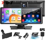 10.26" Touch Screen Wireless Apple Carplay Android Auto Portable Stereo Usa. Fixed Price $99.99.