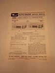 1965 Rambler American Bendix Radio Service Manual 5BAM With Supplement. Fixed Price $10.00.