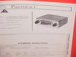 1965 Automatic Am Radio Service Manual NU-3107A PUT-3108A UE-4155A 4655A UE4171A. Fixed Price $19.99.