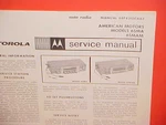 1966 Amc Rambler American Convertible Coupe Motorola Radio Service Manual. Fixed Price $21.99.