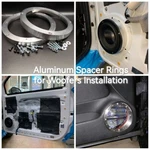 Hybrid Audio Legatia L6SE , Spacer Rings 30MM For Woofers. Fixed Price $125.00.