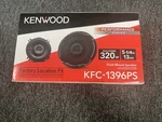 Kenwood KFC-1396PS Performance Series 5-1/4IN 320W Flush Mount Car Speakers -new. Fixed Price $50.00.