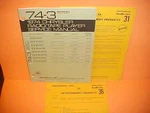 1974 Dodge Challenger Barracuda Motorola 8-TRACK/AM-FM-MPX Radio Service Manual. Fixed Price $34.99.