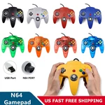Wired N64 Controller Remote Joystick Retro 64-BIT Gamepad For Classic Games. Fixed Price $7.99.