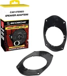 Scosche SA69 6X9" To 5.25 -6.5 Speaker Adapters Compatible With Select Import. Fixed Price $20.98.
