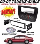 00 01 02 03 04 05 06 07 Ford Taurus Mercury Sable Cd Car Radio Stereo Dash Kit. Fixed Price $149.99.