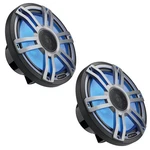 Hertz Hmx 6.5 Coaxial Marine Speakers With Rgb Leds, Gray Grilles, Pair. Fixed Price $479.99.