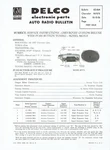 Gm Delco 1957 Chevy Deluxe Push Button Radio 987575 Service And Parts Bulletin. Fixed Price $10.99.