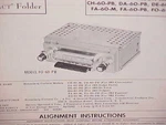 1960 Chevrolet Ford Falcon Ranchero Dodge Dart Desoto Am Radio Service Manual. Fixed Price $14.99.