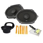 Jbl Stadium 862F 6X8" 2-WAY Coaxial Speakers With Nvx Installation Kit. Fixed Price $293.45.