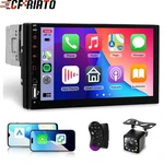7" Single 1DIN Stereo Radio Usb Bt Wireless Android Auto Carplay + Camera. Fixed Price $45.99.