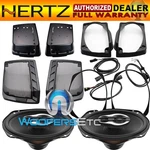 Hertz HD13H6X9 6X9" Harley Saddlebag Lid Kit With SX690 Neo Coaxial Speakers New. Fixed Price $929.98.