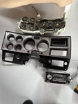 73-87 Chevy Gmc Truck Dash Bezel Gauges W Cluster Cover / Cassette Radio C10 K10. Fixed Price $500.00.