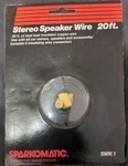 Nos Sparkomatic SWK1 Speaker Wire Kit 20FT Vintage Car Truck Audio Sealed 1980S. Fixed Price $12.99.