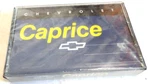 Nos Chevy Chevrolet Caprice Gm Cassette Tape Dealer Promotion. Fixed Price $23.00.