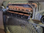 1955 Buick Push Button Sonomatic Am Radio, Volt 981651 Delco 12V6GT Tubes Usa. Fixed Price $249.00.