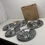 (5) Nos Gm 1971-73 Camaro Chevelle Nova 14" Hubcaps O3. Fixed Price $149.95.