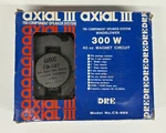 New Old Stock Axial Iii Tri-component Speaker System Mindblower 300W Dre CS-693. Fixed Price $99.99.