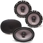 Alpine SXE-1726S 6.5" Coax Speakers With SXE-6926S 6X9". Fixed Price $80.93.
