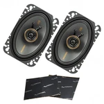 Kicker 47KSC4604 Car Audio 4X6" 300W Speakers W/ Sound Dampening. Fixed Price $103.99.