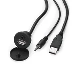 Retrosound Black Usb/auxiliary Extension Cable Usbport Retroradio. Fixed Price $34.99.