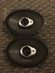 Kenwood Oval Speakers Used KFC-C5793PS. Fixed Price $35.00.