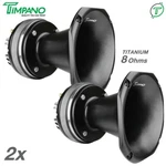 2X Timpano TPT-DH2000 Pro Titanium Driver 2" Aluminum Exit Horn 900W Pack. Fixed Price $149.90.