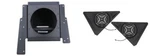 Ssv Works Empty Sub Box With Front 8" Speaker Pods For Polaris Slingshot 15-21. Fixed Price $899.98.