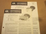 1960 Chevy Motorola Radio Service Manual Set CTM60X CTA60X. Fixed Price $8.00.