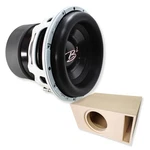 B2 Audio Ragexl 12" Dual 1-OHM Subwoofer + Tru Spec Elite Xxl Enclosure Combo. Fixed Price $1199.95.