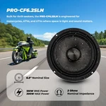 DS18 PRO-CF6.2SLN 6.5 Slim Shallow Loudspeaker Water Resistant Carbon Fiber. Fixed Price $174.95.