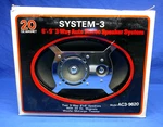 Nos Vintage 1990S SYSTEM-3 6"X9" 3-WAY Auto Stereo Speaker Made Japan. Fixed Price $99.99.
