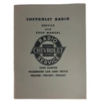 1950 Chevrolet Radio Service And Shop Manual For Models 986388 986389 986067. Fixed Price $49.95.